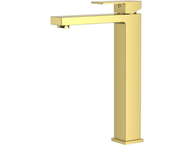 Смеситель для раковины DK высокий матовое золото Bayern.Liszt (DA1512007)