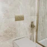 Клавиша смыва D&K Bayern матовое золото (арт.инсталл DI8050127) (DB1529007)