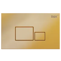 Клавиша смыва DK матовое золото Quadro (DB1519003)