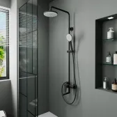 Душевая система D&K Bayern.München черный (DA1563705B18)