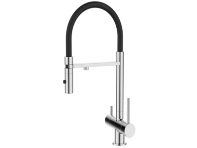 Смеситель для кухонной мойки DQ с фильтром хром (DA1462501Chrome)