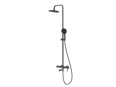 Душевая система со смесителем DQ Bonn графит (DA1703706)