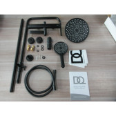 Душевая система со смесителем DQ Bonn черный (DA1703705)