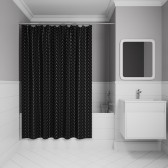 Штора для ванной IDDIS, 200x180 см, Полиэстер
