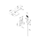 Встраиваемая система с тропическим и ручным душем, глянцевый хром, Parker, IDDIS, PARSB02i67