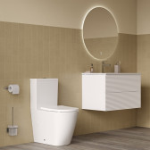 Унитаз-компакт безободковый с системой смыва Торнадо, Slide, IDDIS, SLIRDSEi24