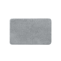 Коврик для ванной комнаты, 50x80, микрофибра, серый, IDDIS (BSQS02Mi12)
