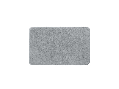 Коврик для ванной комнаты, 50x80, микрофибра, серый, IDDIS (BSQS02Mi12)

