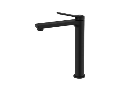 Смеситель для настольного умывальника IDDIS Parker матовый черный (PARBL01i01)