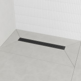 Лоток душевой IDDIS Perfex сифон 360, комбинированный затвор, перфор. решетка, 600мм, графит (975B6GM20DZ)