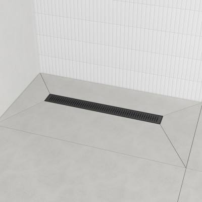 Лоток душевой IDDIS Perfex сифон 360, комбинированный затвор, перфор. решетка, 600мм, графит (975B6GM20DZ)