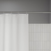 Штора для ванной IDDIS Бэйс (Base) 200x240 см, полиэстер, белый (BL08P24i11)