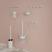 Ерш, нержавеющая сталь, Petite, белый матовый, IDDIS, PETWTSGi47