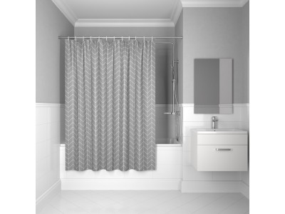 Штора для ванной IDDIS Base 200x240 см, Полиэстер (BD06P24i11)