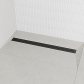 Лоток душевой IDDIS Perfex сифон 360, комбинированный затвор, перфор. решетка, 800мм, графит (975B8GM20DZ)