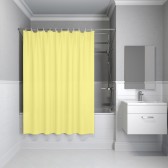 Штора IDDIS для ванной 200x180 см желтый PE (P06PE18i11)