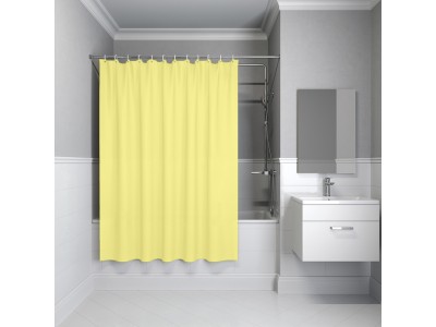 Штора IDDIS для ванной 200x180 см желтый PE (P06PE18i11)
