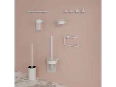 Стакан, нержавеющая сталь, Petite, белый матовый, IDDIS, PETWTSGi45