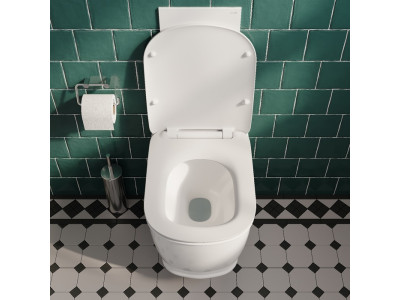 Унитаз подвесной, безободковый, Oxford, IDDIS, OXFRDSEi25