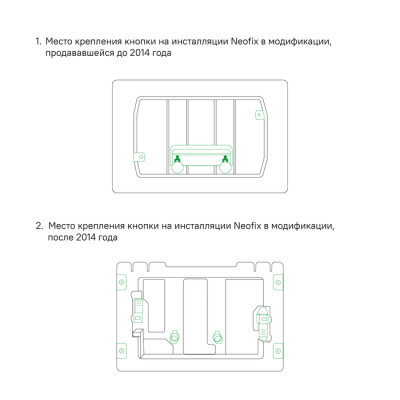 Клавиша смыва IDDIS Unifix механическая, золото матовое (UNIS2MGi77)