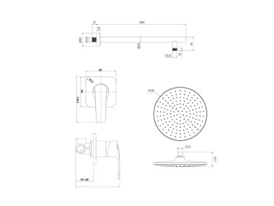 Душевая система IDDIS Optima Home