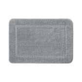 Коврик для ванной комнаты, 65х45, микрофибра, серый, IDDIS, (PSQS06Mi12)
