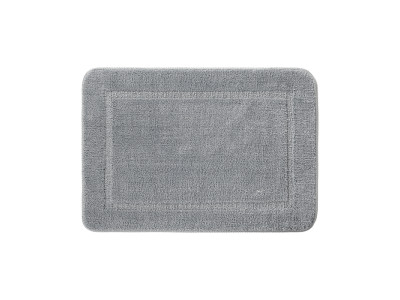 Коврик для ванной комнаты, 65х45, микрофибра, серый, IDDIS, (PSQS06Mi12)
