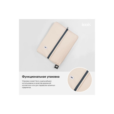 Штора IDDIS для ванной комнаты, 180*200см, Полиэстер (B68P218i11)
