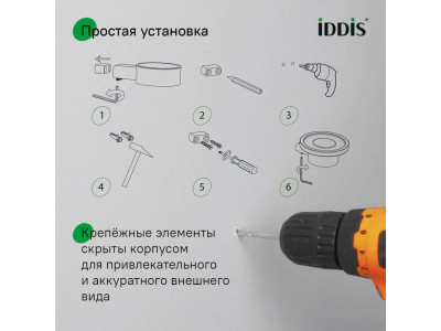 Мыльница, нержавеющая сталь, Petite, белый матовый, IDDIS, PETWTSGi42