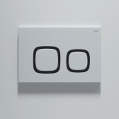 Клавиша смыва IDDIS Unifix универсальная, белая 004 (UNIS4WBi77)