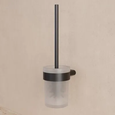 Ершик, нержавеющая сталь, Petite, черный матовый, IDDIS, PETBLSGi47