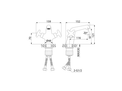 Смеситель для умывальника IDDIS Acros (ACRSB00i01)