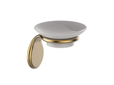 Мыльница IDDIS Oldie, керамика, сплав металлов, бронза, (OLDBRC0i42)