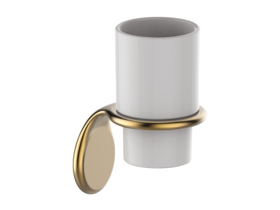 Подстаканник одинарный IDDIS Oldie, керамика, сплав металлов, бронза, (OLDBRC1i45)