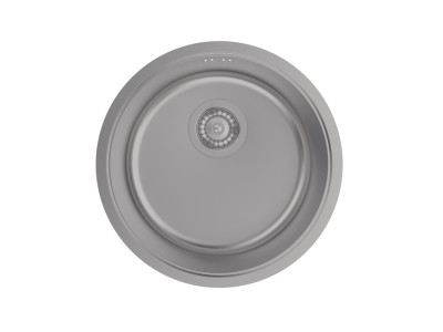 Кухонная мойка Iddis Edifice, графит, D-425x180 (EDI42G0i77)