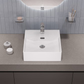 Умывальник накладной/подвесной, белый глянцевый, Bild, IDDIS, BILWS42i27