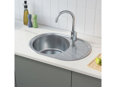 Кухонная мойка IDDIS  650*460, Suno S (SUN65SDi77)
