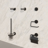 Ерш, черный матовый, матовое стекло, сплав металлов, Sena, IDDIS, SENSBG0i47