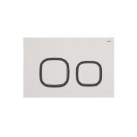 Клавиша смыва IDDIS Unifix универсальная, матовый белый 004 (UNIS4MWi77)