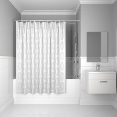 Штора для ванной IDDIS 200x180 см, Полиэстер (BD06P18i11)