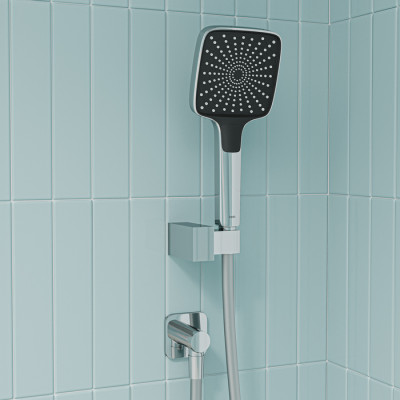 Встраиваемая система с тропическим и ручным душем, глянцевый хром, Parker, IDDIS, PARSB02i67