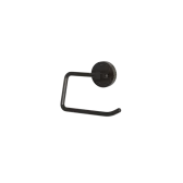 Держатель для туалетной бумаги без крышки, черный матовый, сплав металлов, Sena, IDDIS, SENSB00i43