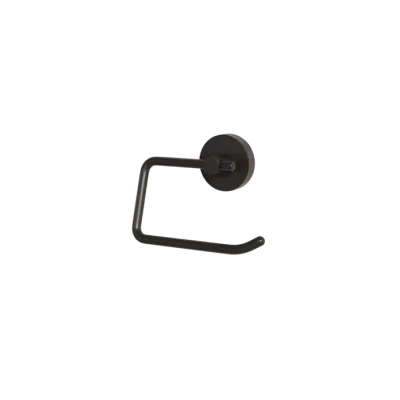 Держатель для туалетной бумаги без крышки, черный матовый, сплав металлов, Sena, IDDIS, SENSB00i43