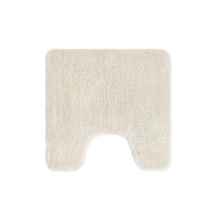 Коврик для ванной комнаты с вырезом, 50х50, микрофибра, бежевый, IDDIS, BTLT01Mi12