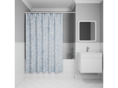 Штора для ванной IDDIS Base 200x180 см, Полиэстер (BX03P18i11)