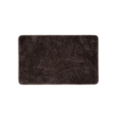 Коврик для ванной комнаты, 50x80, микрофибра, темно-коричневый, IDDIS, BSQS08Mi12