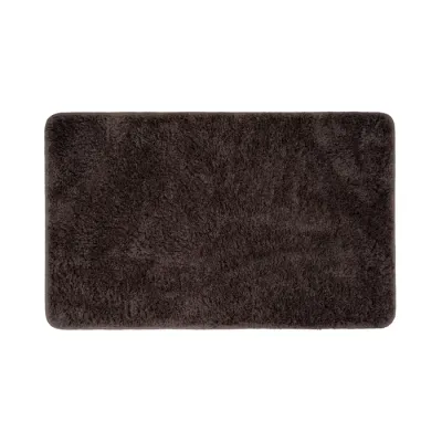 Коврик для ванной комнаты, 70x120, микрофибра, темно-коричневый, IDDIS, BSQL08Mi12IT