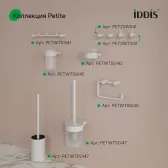 Стакан, нержавеющая сталь, Petite, белый матовый, IDDIS, PETWTSGi45