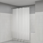 Штора для ванной IDDIS Бэйс (Base) 200x180 см, полиэстер, белый (BS08P18i11)