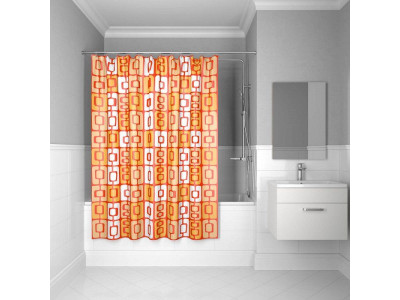 Штора для ванной комнаты IDDIS Orange Toffee 200*240 см orange toffee (280P24RI11)